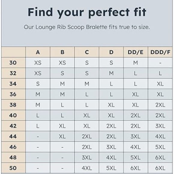 NWT HARPER WILDE Lounge Rib Scoop Bralette size XL - Picture 5 of 5